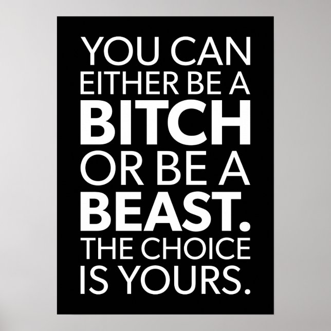 Sucesso e Poster de Motivação Gym (Frente)