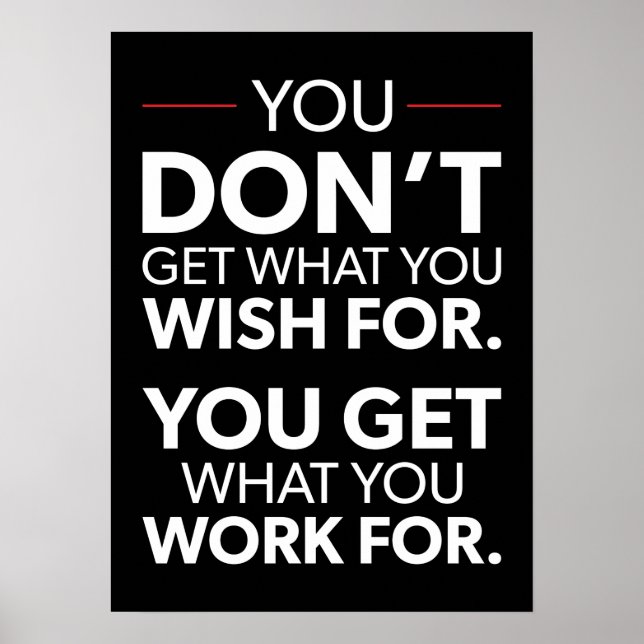 Sucesso e Poster de Motivação Gym (Frente)