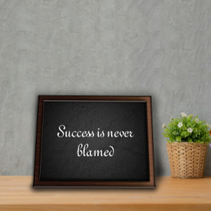 Sucesso sabedoria dizendo charcoalwide poster