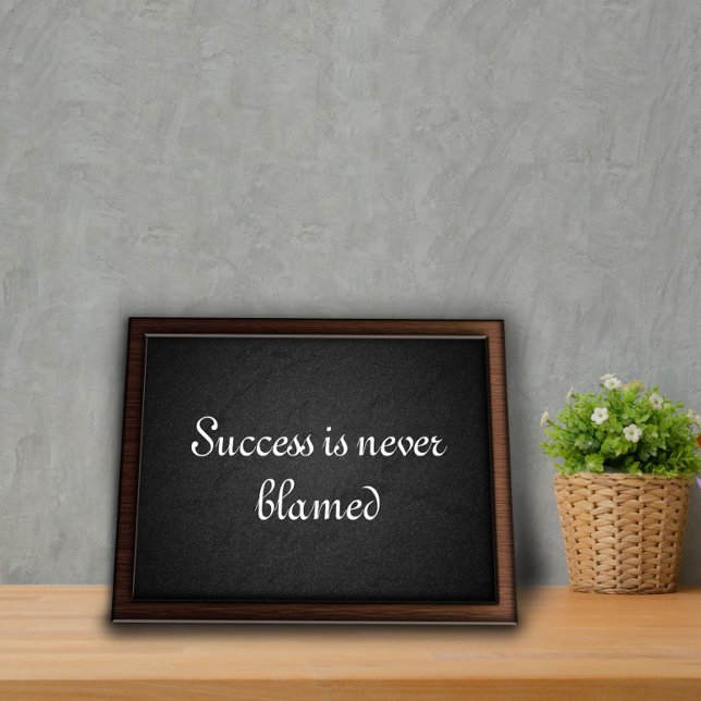 Sucesso sabedoria dizendo charcoalwide poster (Criador carregado)