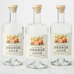 Suco de laranja caseiro