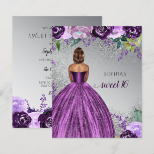 Suco Roxo do Orçamento Suave 16 Convite