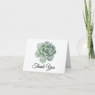 Suculenta Floral Verde Salvia Boho Agradecimento d