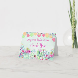 Suculentas de Cacto Lantern Agradecimento Chá de N