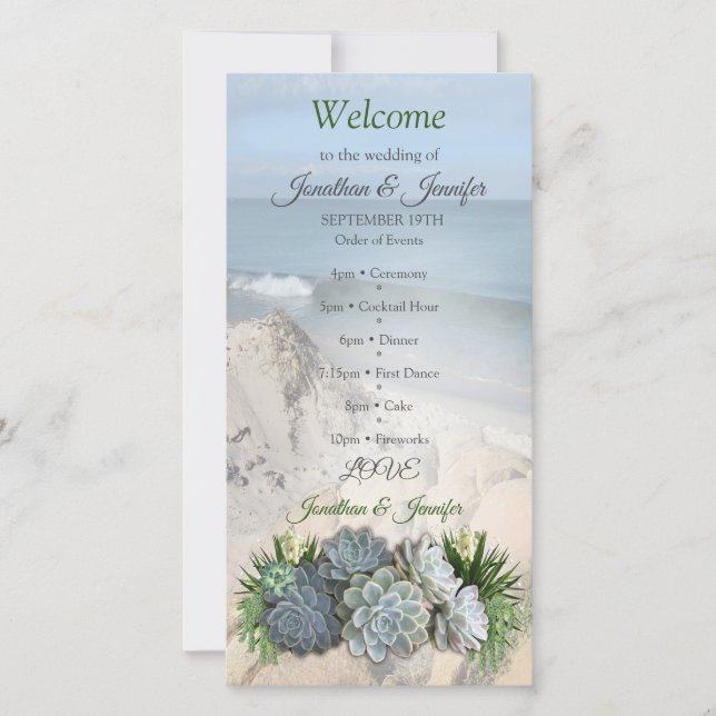 Suculentos matizes de Blues pálidos (Frente)