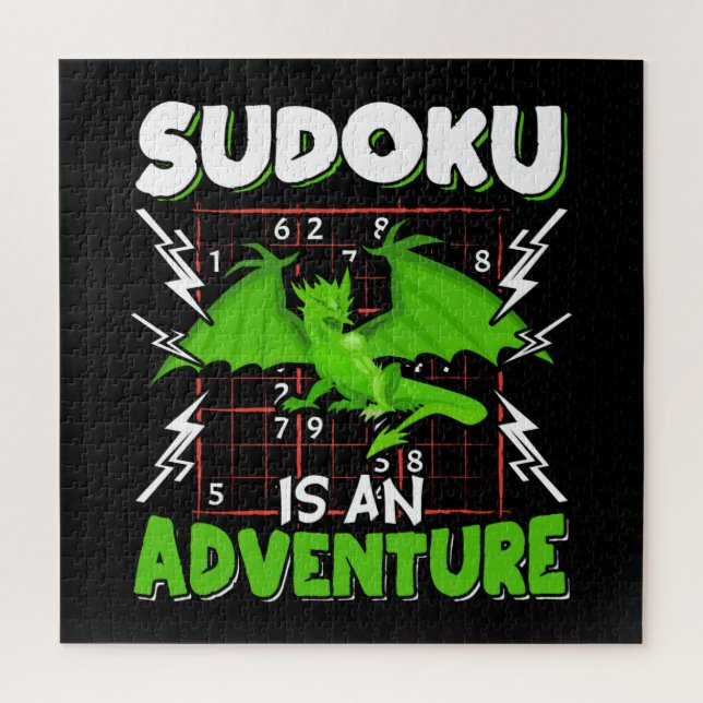Sudoku é um lover Quebra-cabeça de aventura (Vertical)