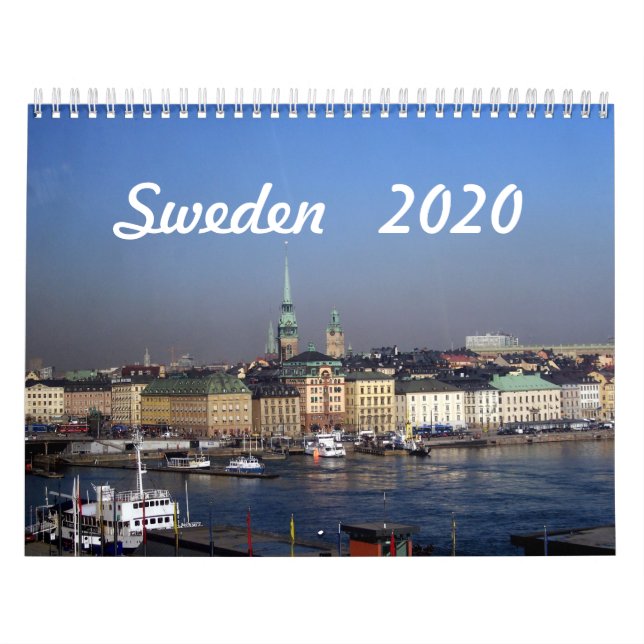 Suecia - Calendário 2020 (Capa)