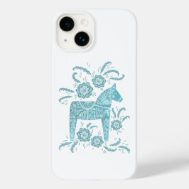 sueco Dala Horse Teal Green