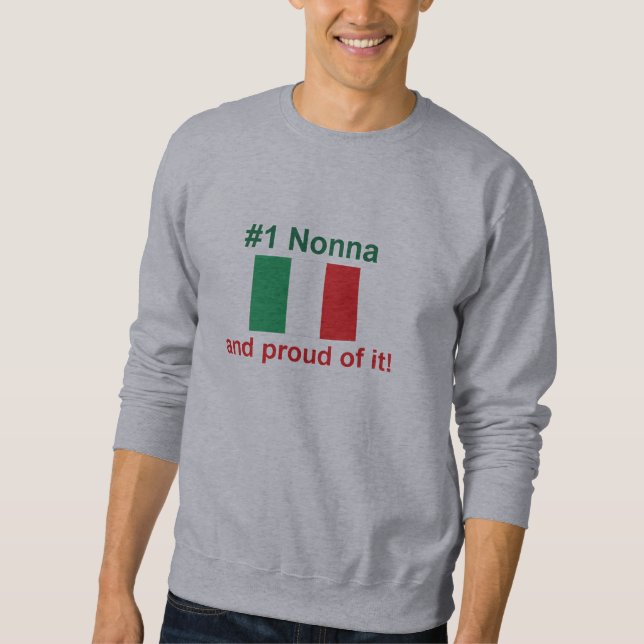 Suéter #1 italiano Nonna (avó) (Frente)