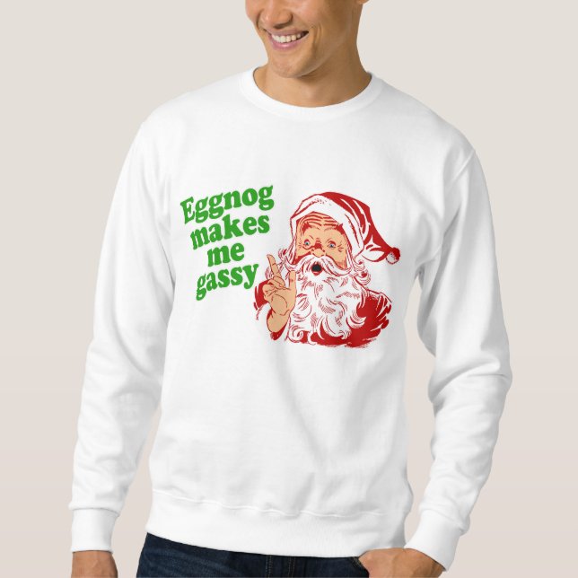 Suéter A gemada faz o papai noel Fart (Frente)