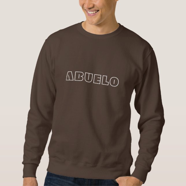 Suéter Abuelo do sudadera de "ABUELO" (camisola de (Frente)