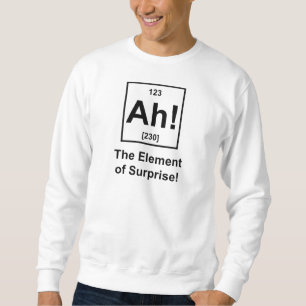 Suéter Ah! O elemento de surpresa