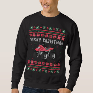 Suéter ATV 4 Wheler Ugly Christmas Sweater