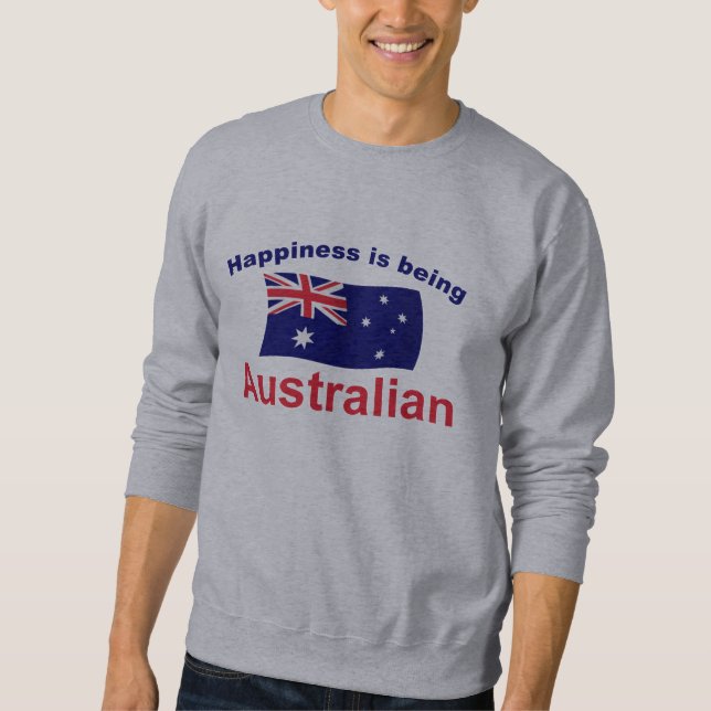 Suéter Australiano feliz (Frente)