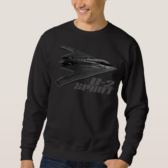 Suéter B-2 Puxar A Bebida Sobre A Camisola (Frente)