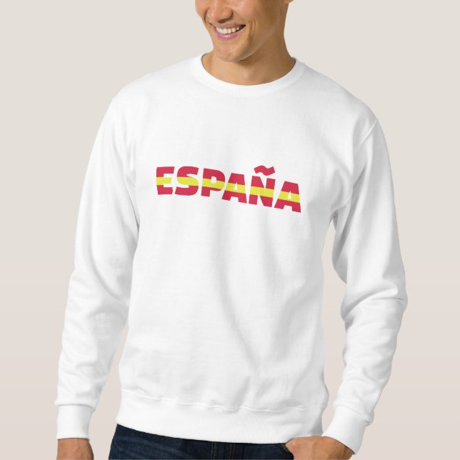 Suéter Bandeira da espanha de España (Frente)