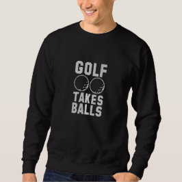 Suéter Bordado Golfe tira bola" Mergulho Golf Cote Bordados
