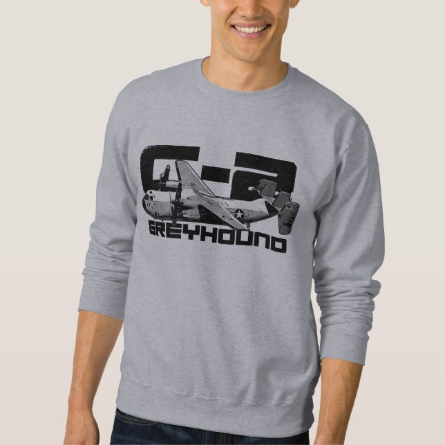 Suéter C-2 Camisola Básica Masculina Greyhound (Frente)