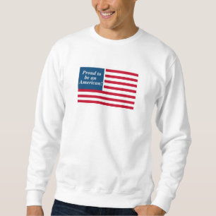 Suéter Camisola básica americana orgulhosa