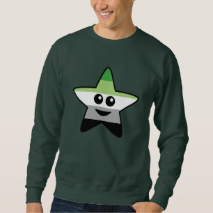 Suéter Camisola da estrela de Aromantic