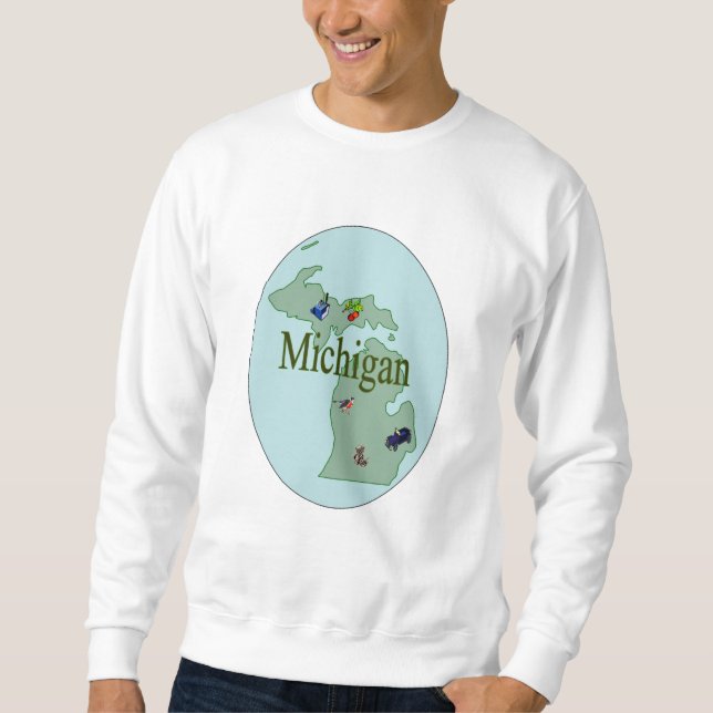 Suéter Camisola de Michigan (Frente)