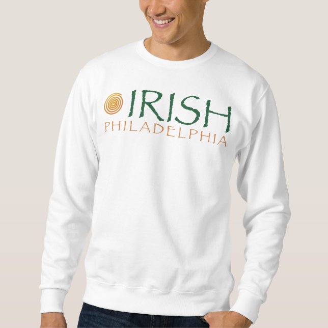 Suéter Camisola de Philadelphfia do irlandês (Frente)
