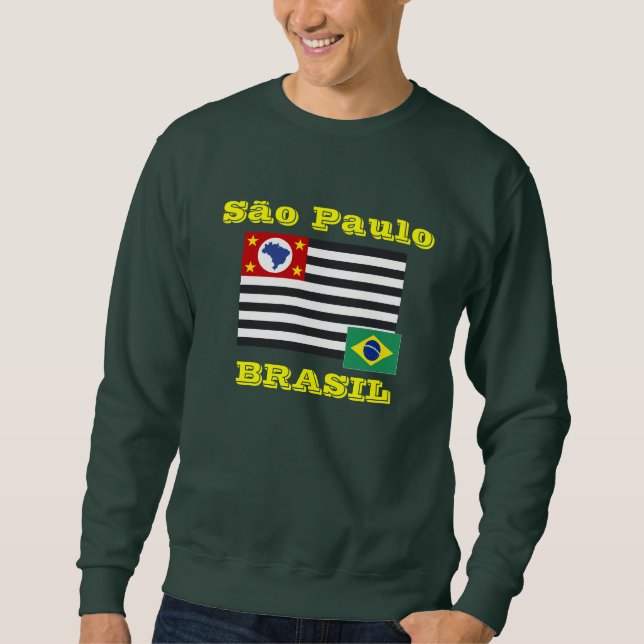 Suéter Camisola de São Paulo Brasil (Frente)