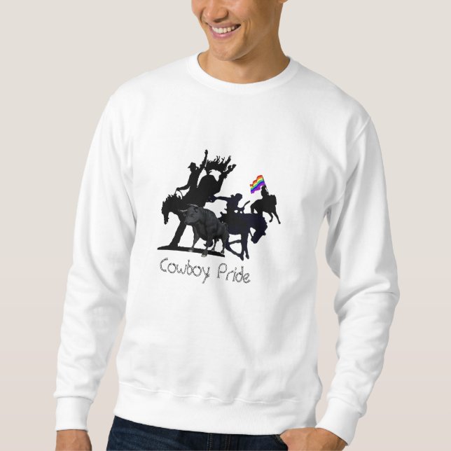 Suéter Camisola do orgulho do vaqueiro (Frente)