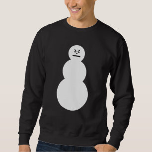 Suéter Camisola mal-humorada do boneco de neve
