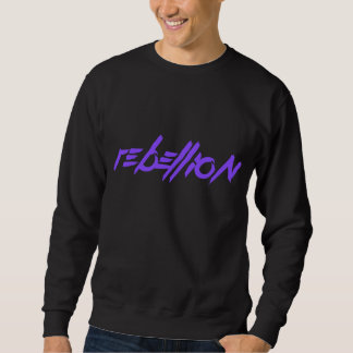 Suéter Camisola preta da rebelião