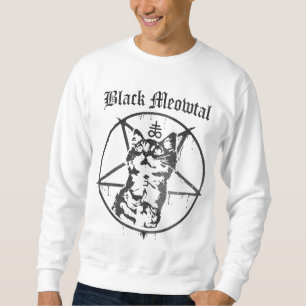 Suéter Camisola preta de Meowtal