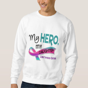 Suéter Cancer de tiróide MEU HERÓI MINHA FILHA 42