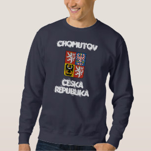 Suéter Chomutov, república checa com brasão