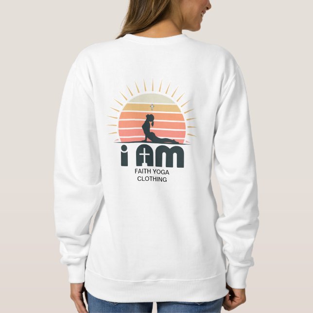 Suéter com Logo I AM Sunrise (Verso)