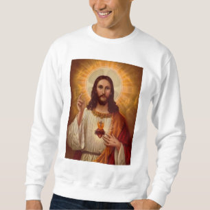 Suéter Coração sagrado de Jesus