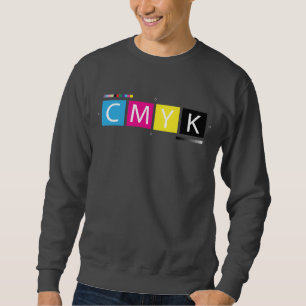 Suéter Cores da Pre-Imprensa de CMYK