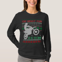 Suéter de camisola de camisa de Natal feia