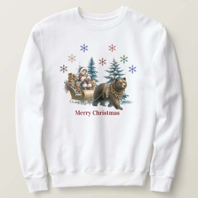 Suéter de Feliz Natal (Frente do Design)