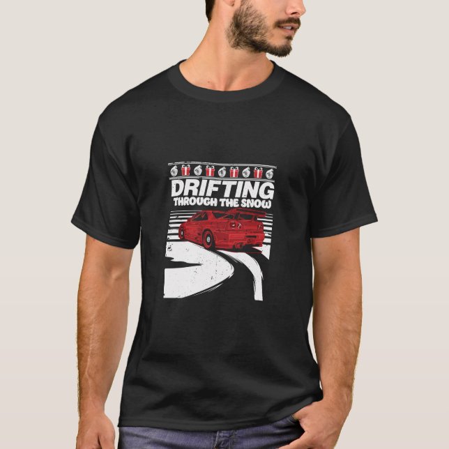 Suéter De Natal Feio Com Hoodie De Carro (Frente)