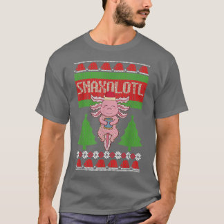 Suéter de Natal Feio Meican Snaolotl Aolotl Holi