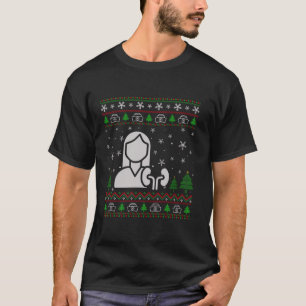 Suéter de Natal Feio para Enfermeira de Diálise Ug