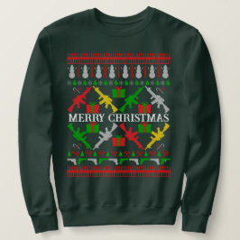 Suéter de Natal Tático