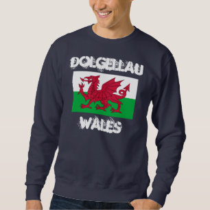 Suéter Dolgellau, Wales com bandeira de Galês