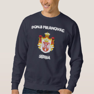 Suéter Donji Milanovac, Sérvia com casaco de armas