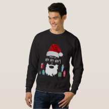 Em "onde meu Ho Ho Ho?" Camisola do Natal