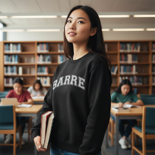 Suéter estilo universidade BARRE América College