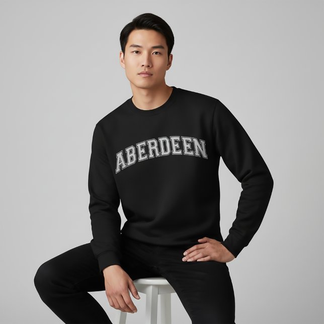 Suéter estilo Universidade de ABERDEEN América Fac (Criador carregado)