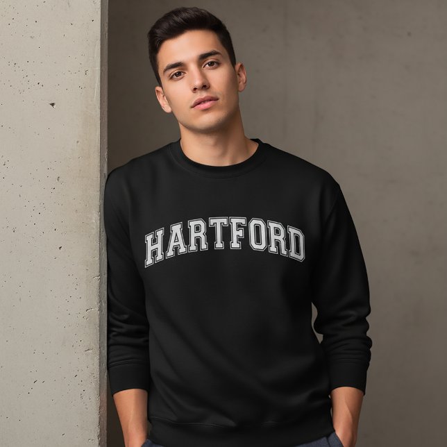 Suéter estilo Universidade de HARTFORD América Fac (Criador carregado)