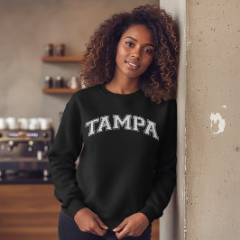 Suéter Estilo Universidade TAMPA América Faculdade
