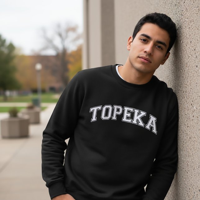 Suéter estilo universidade TOPEKA América faculdad (Criador carregado)